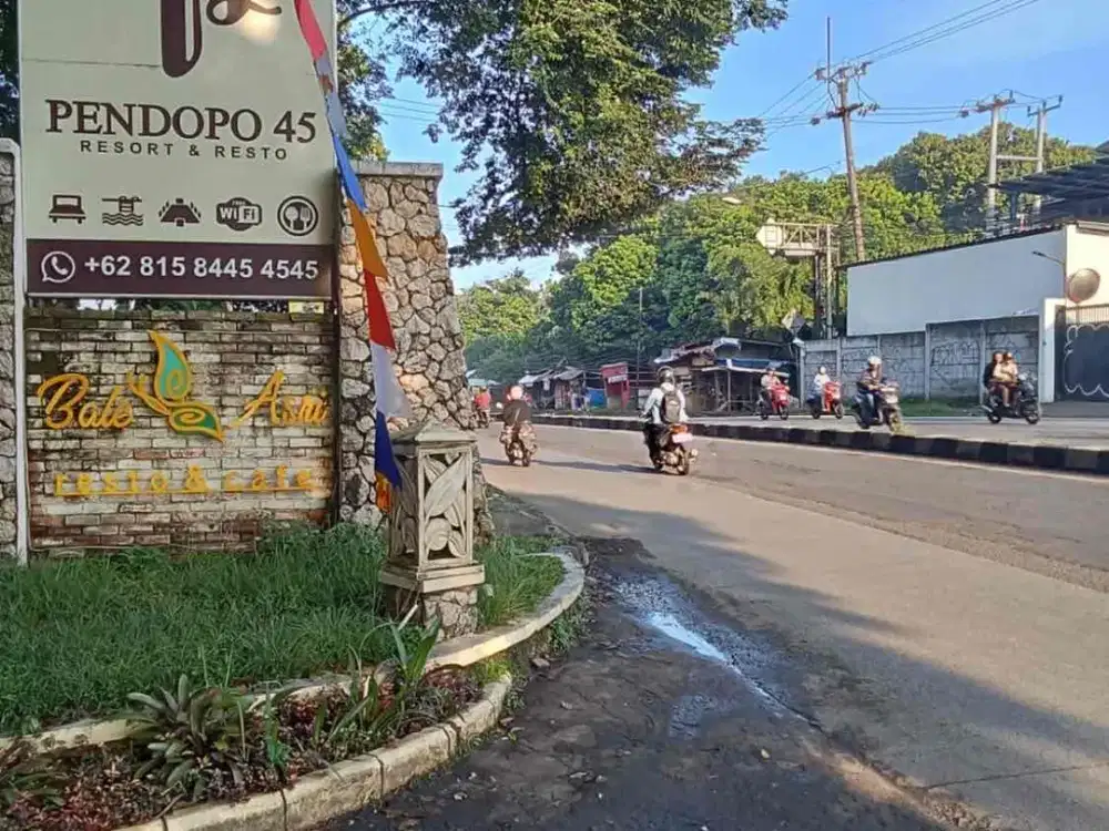 DI JUAL HOTEL BINTANG 3 LOKASI BOGOR KEMANG KECAMATAN