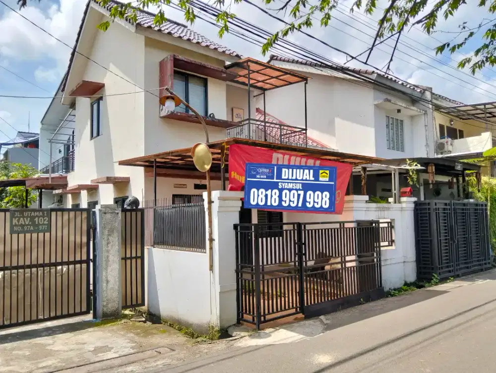 Dijual Cluster Dasa Residence Di Pondok Karya/Pondok Aren