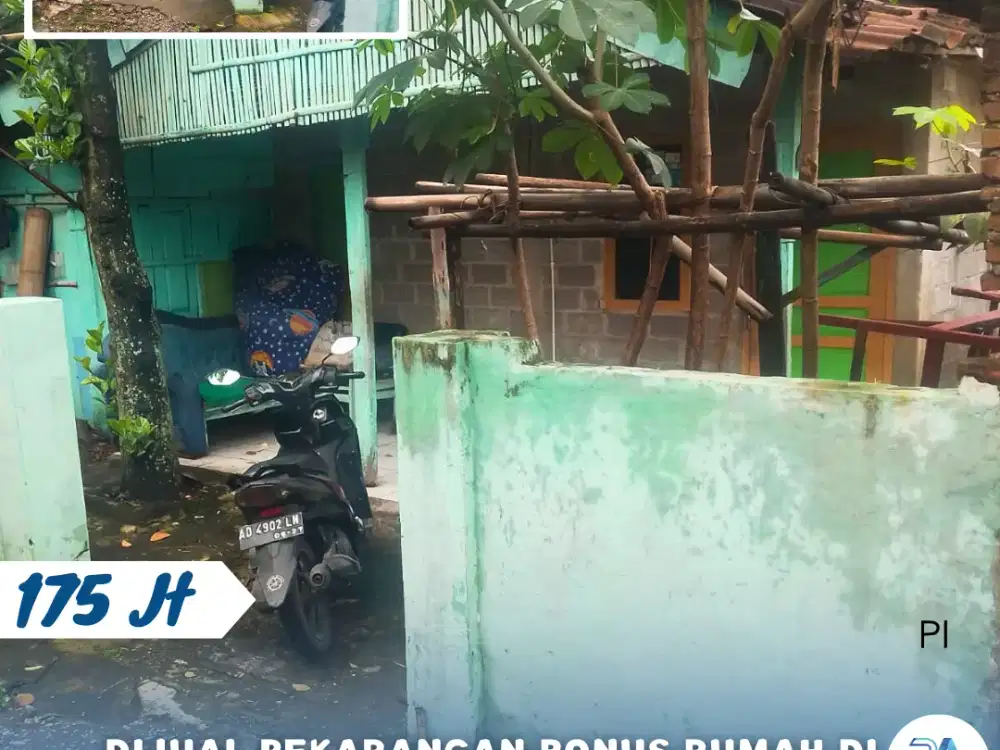 Dijual Pekarangan Bonus Rumah Di Kebak Kebakkramat Karanganyar