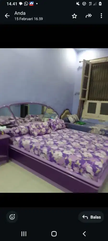 Jual tempat tidur tanpa kasur harga nego