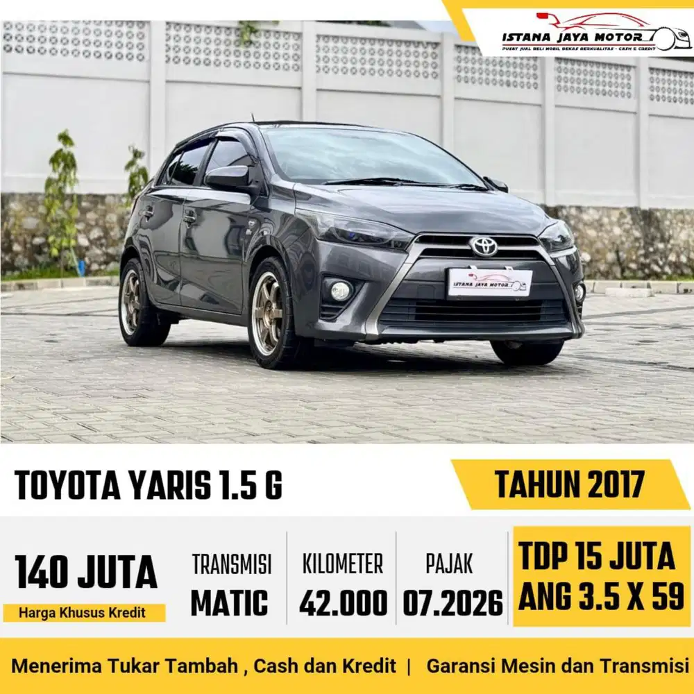 Toyota Yaris G AT 2017