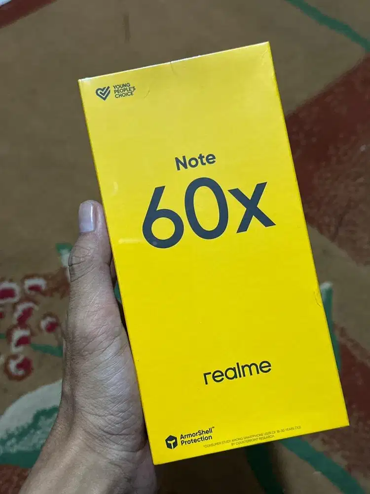 Realme NOTE 60X 4+4/64 Gb Baru Segel Box Garansi Resmi 12 Bulan