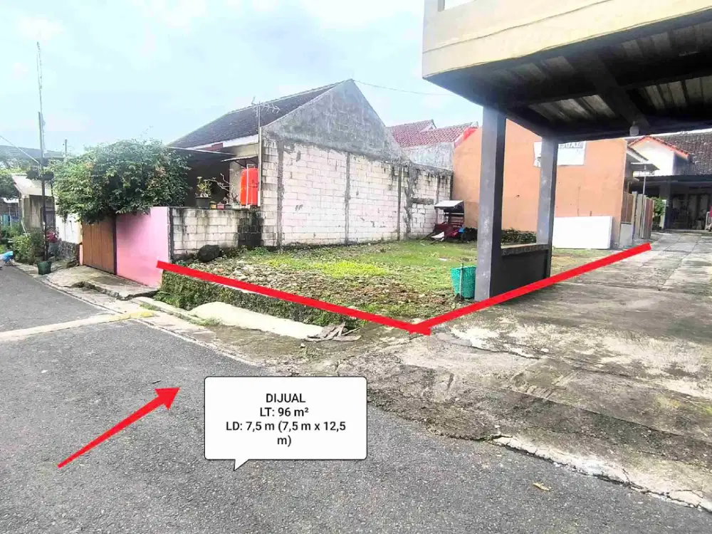 Tanah Bagus SHM Siap Bangun di Banjarsari Dekat Kampus UNISRI