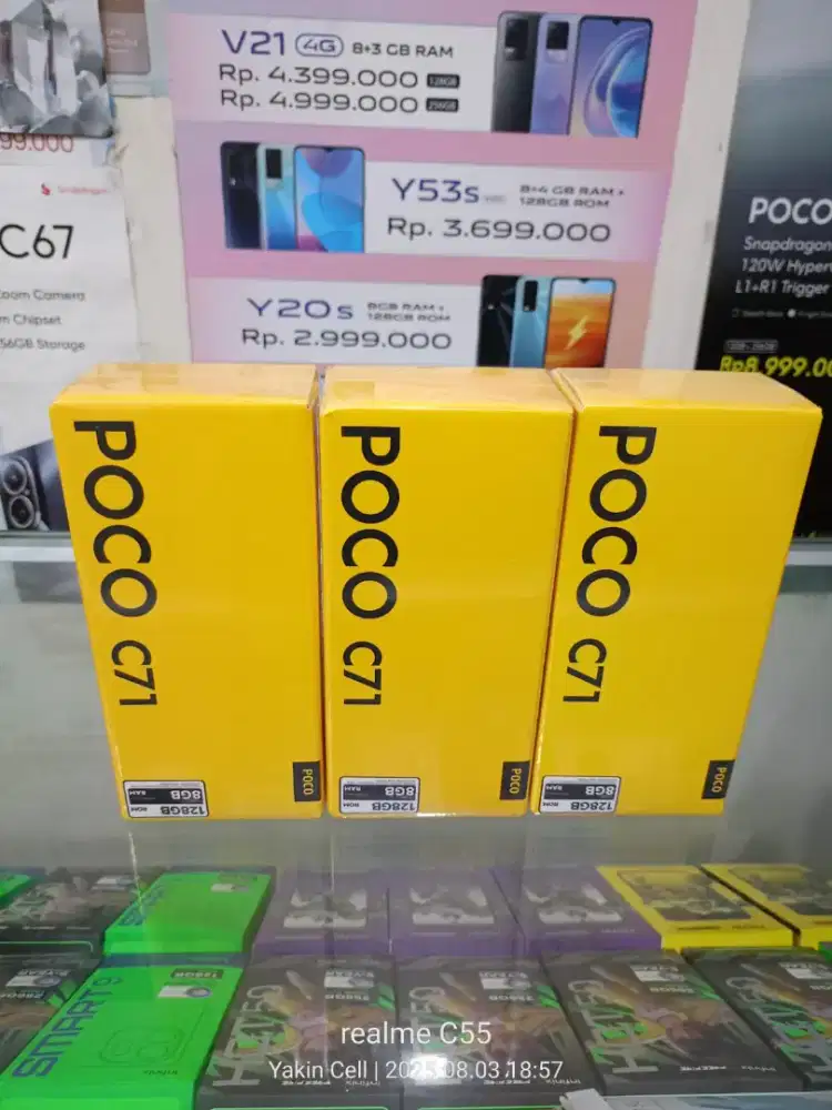Xiaomi Poco C71 4/128 GB Camera 32 MP Batre 5200 mAh Garansi Resmi