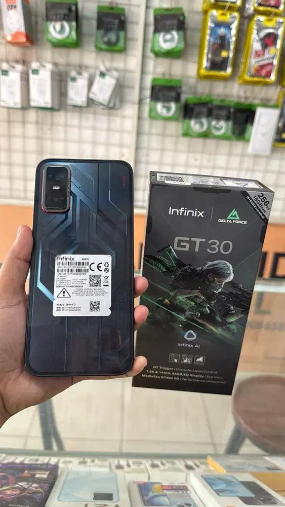 INFINIX GT 30 5G RAM 16/256 FULLSET MULUS BAWAAN LAHIR SPEK GAME