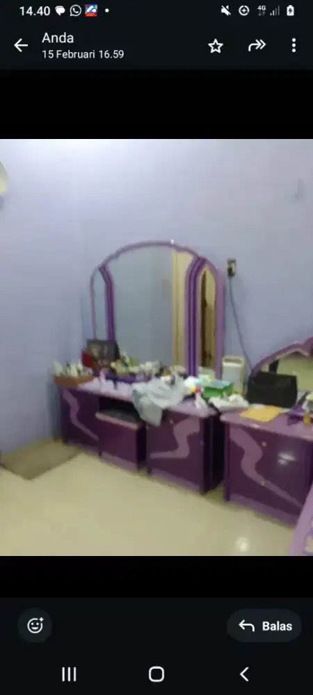 Jual kaca rias  harga nego