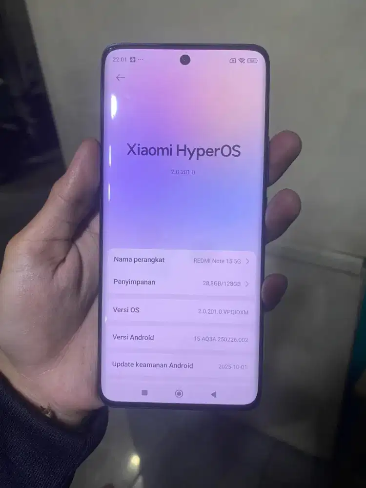 REDMI NOTE 15 5G 6/128 GB