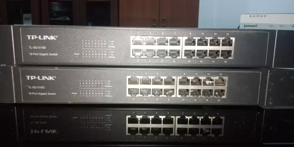 Switch gigabit TPlink 16port