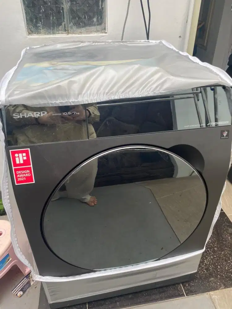 Mesin cuci Sharp Wash Mach 10.5kg