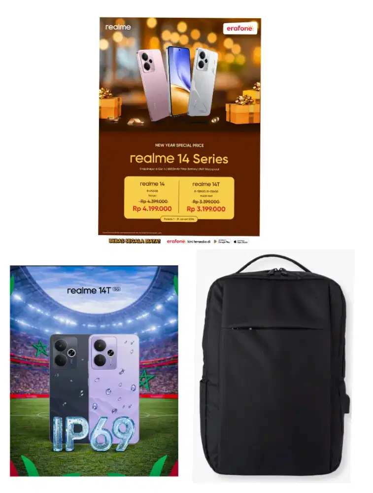 Promo Spesial untuk realme 14T 5G Dapatkan cashback hingga 300RB