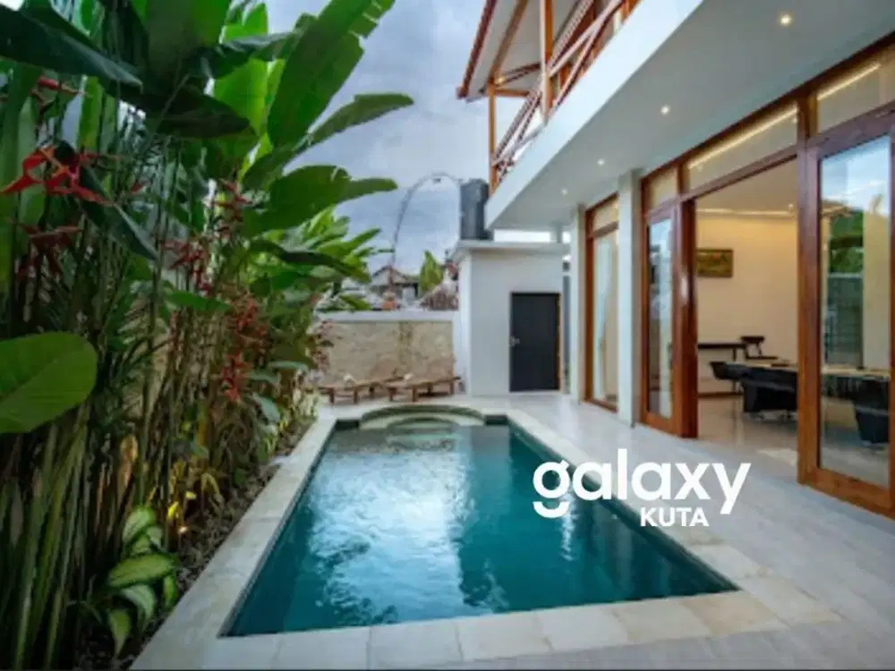 DISEWAKAN VILLA TROPIS MODERN 2 LANTAI DENGAN PRIVATE POOL DI BUDUK BADUNG
