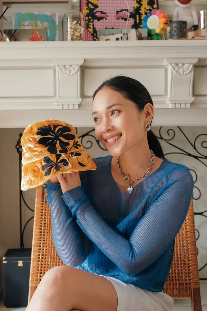 Quilted Bucket Hat dari Ayla Dimitri #DealBikinBerkah