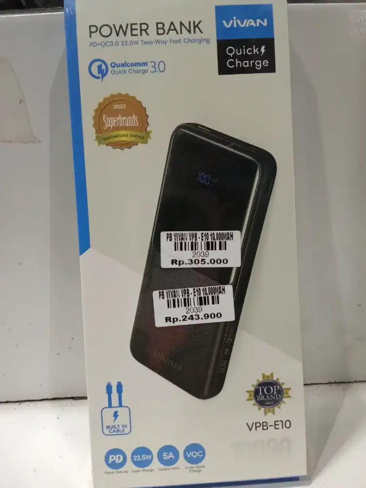 PB VIVAN - E10 10000MAH