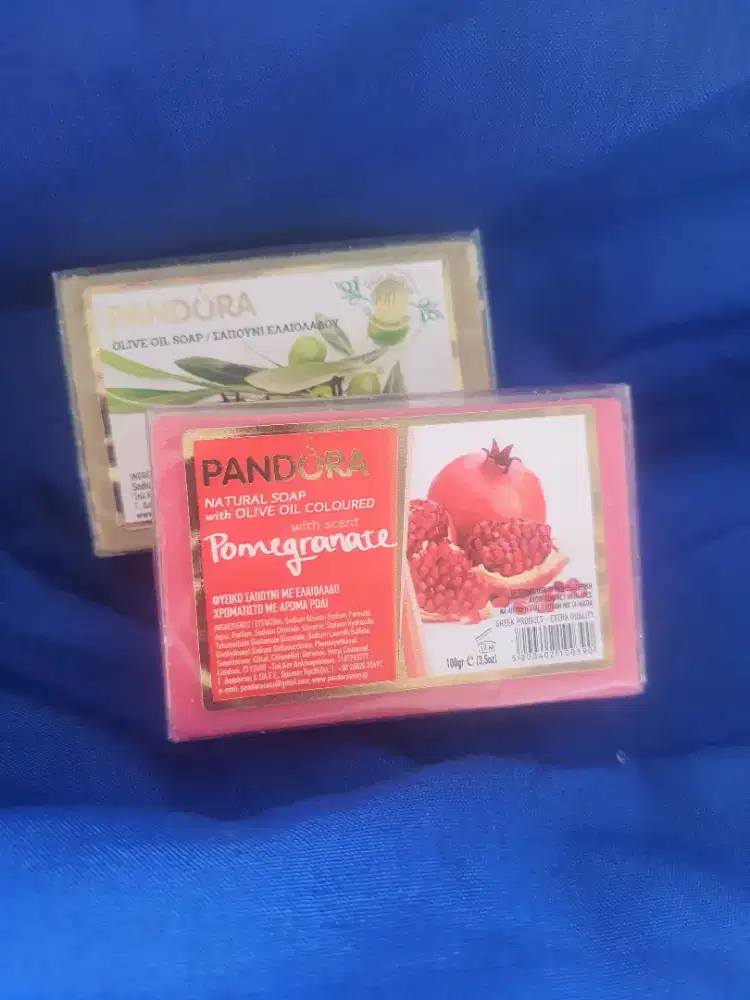 Pandora natural soap with olive oil buy1get1