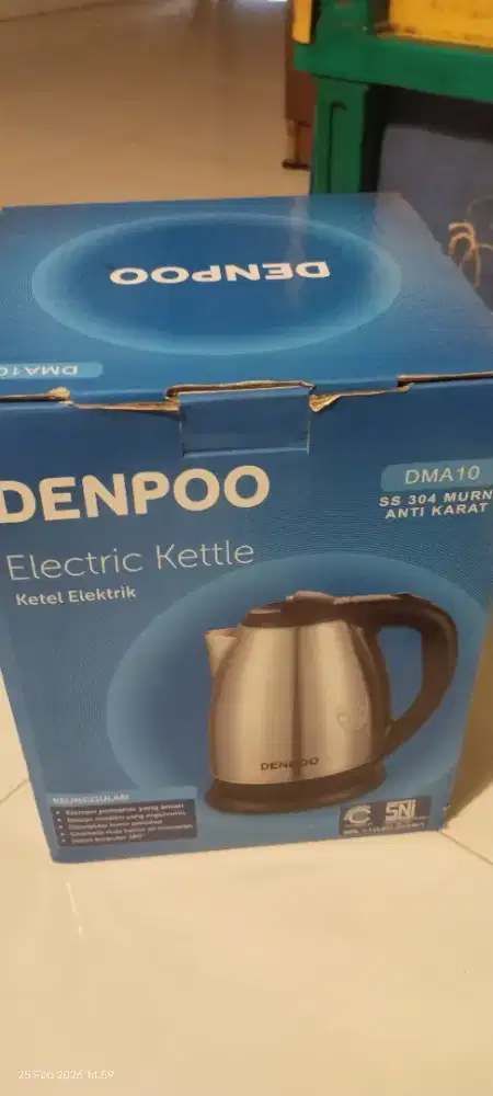 Denpoo Kettle DMA-10 /

Pemanas Air Denpoo