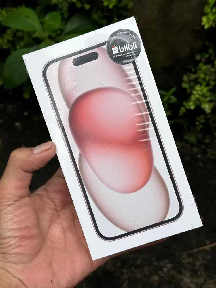 iPhone 15 128 GB Baru segel Box Garansi Resmi 1 Tahun