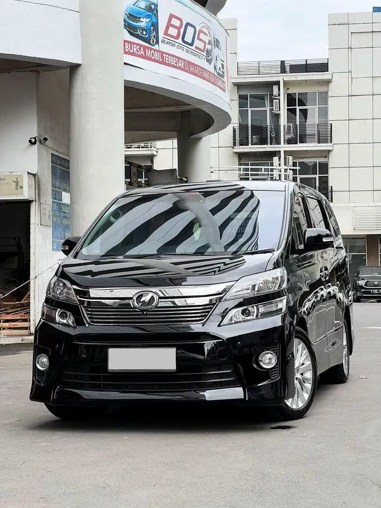 [KONDISI TOP] TOYOTA VELLFIRE ZG PREMIUM SOUND 2014  Tipe tertinggi