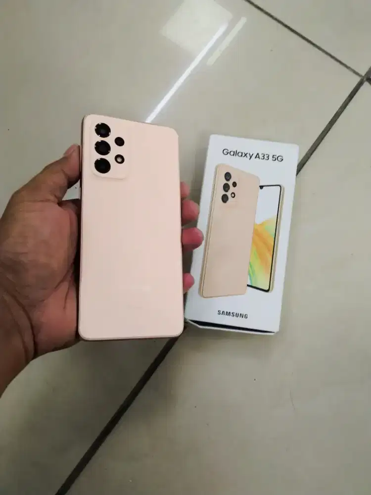 Galaxy A33  5 G  Ram 8/256  GB langkap dh ganti lcd normal