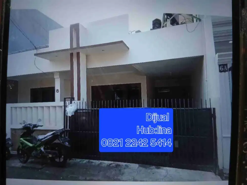 Dijual rumah bebas Banjir Rawamangun Jakarta timur