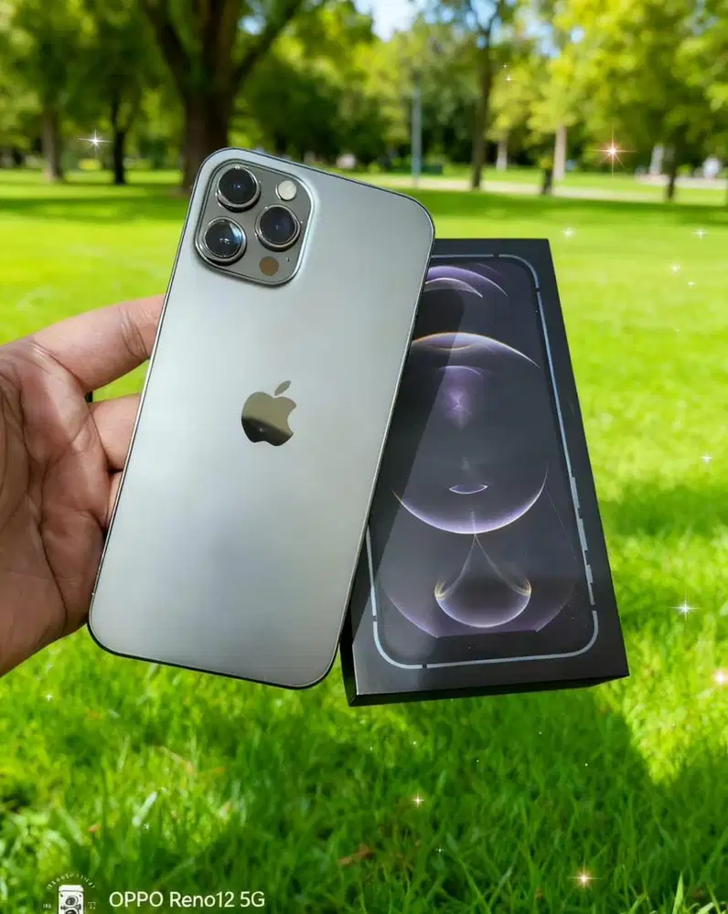 IPHONE 12 PRO MAX 128 RESMI CUKAI  NO MINUS