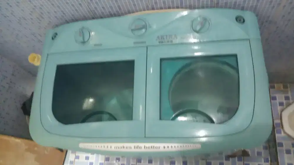 Jual mesin cuci merk akira kpsitas 8kg fungsi normal
