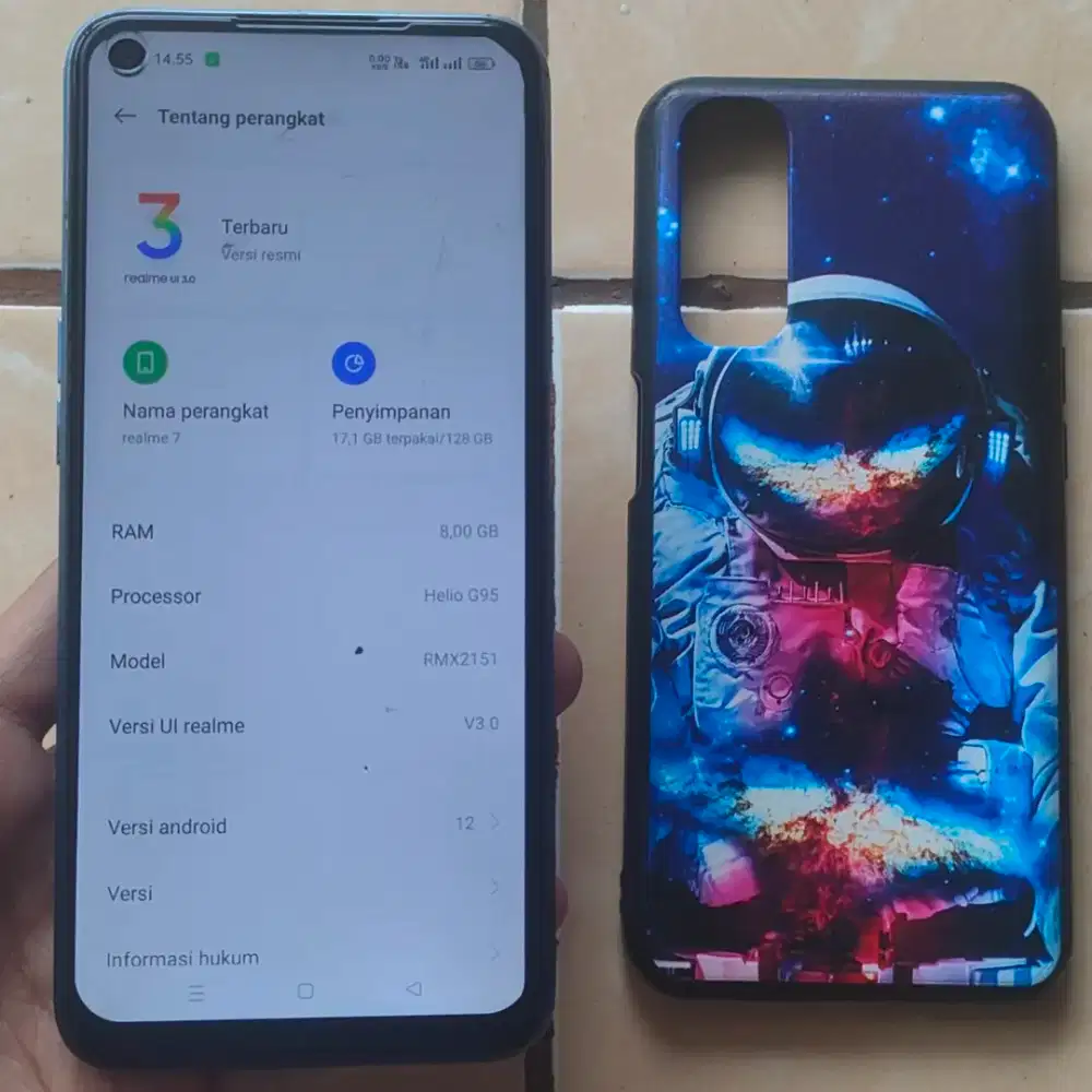 Realme 7 RAM 8/128 GB Helio G95