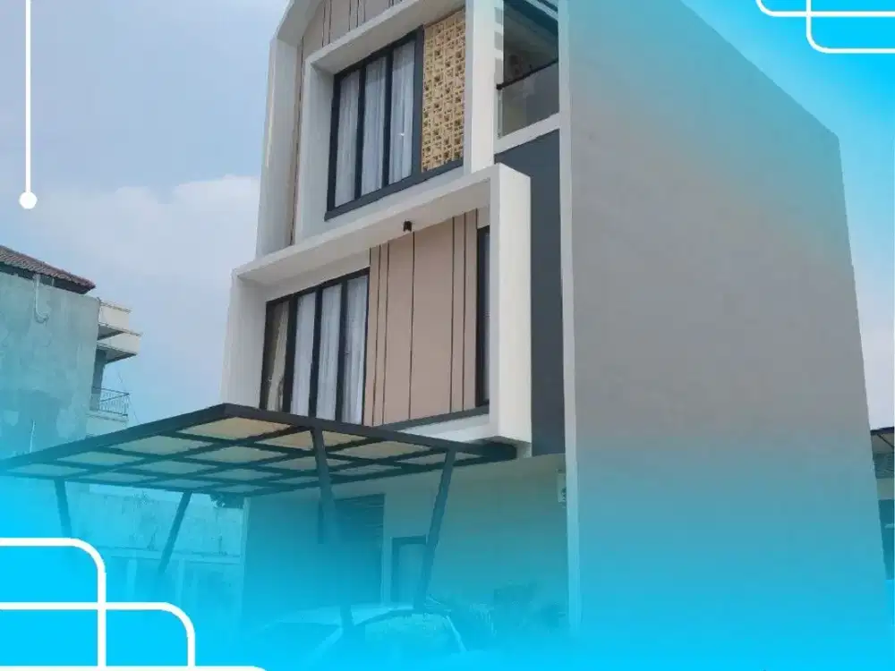 JUAL RUMAH PASAR MINGGU Pejaten, Jatipadang Jakarta Selatan RUMAH CLUSTER 3 LANTAI