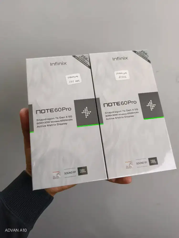 INFINIX NOTE 60 PRO SEGEL