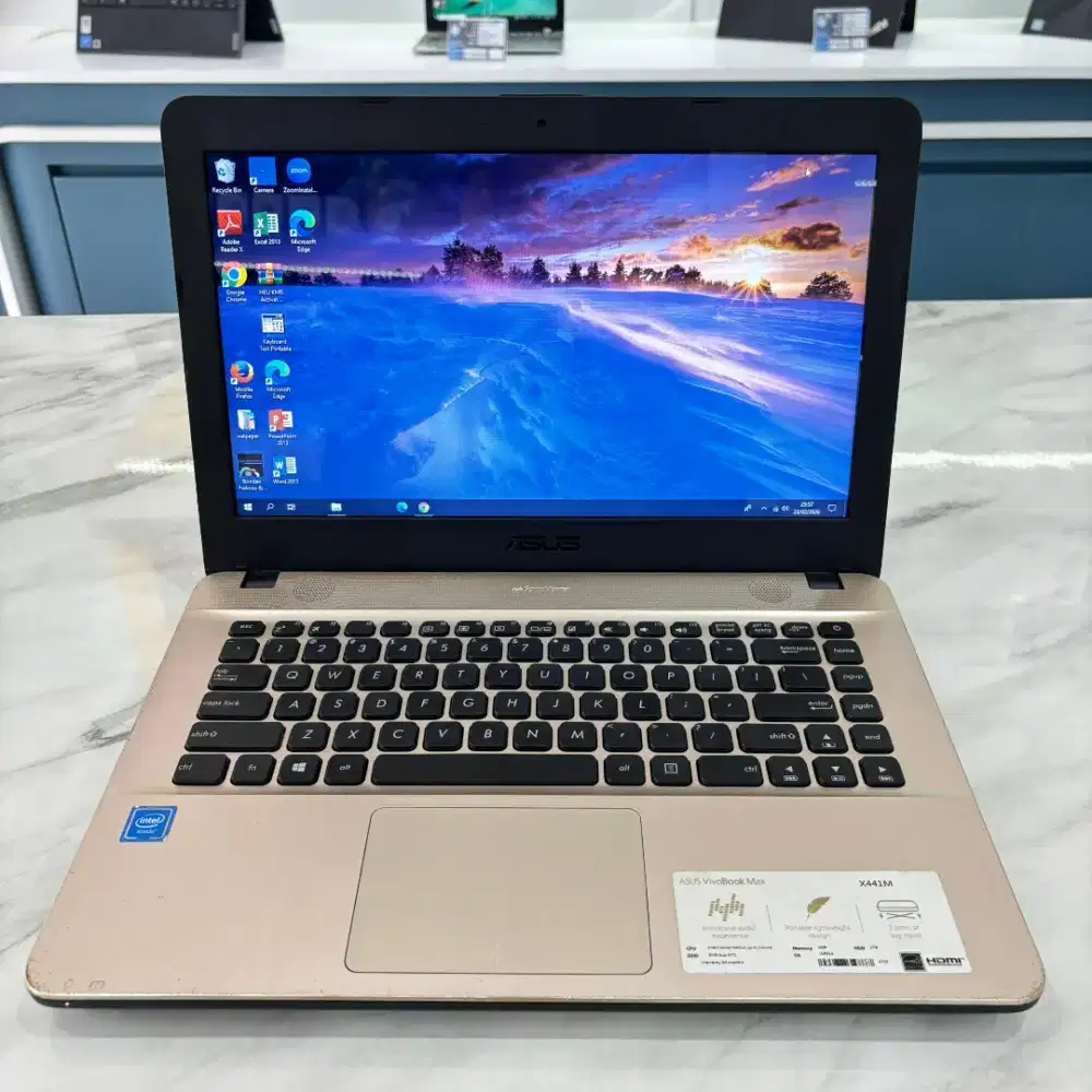 LAPTOP ASUS RAM 4GB SSD 1TB LAYAR 14 INCH BONUS TAS + CICILAN