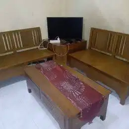 Jual Cepat Murah Perabotan Set Kursi Meja Ruang Tamu
