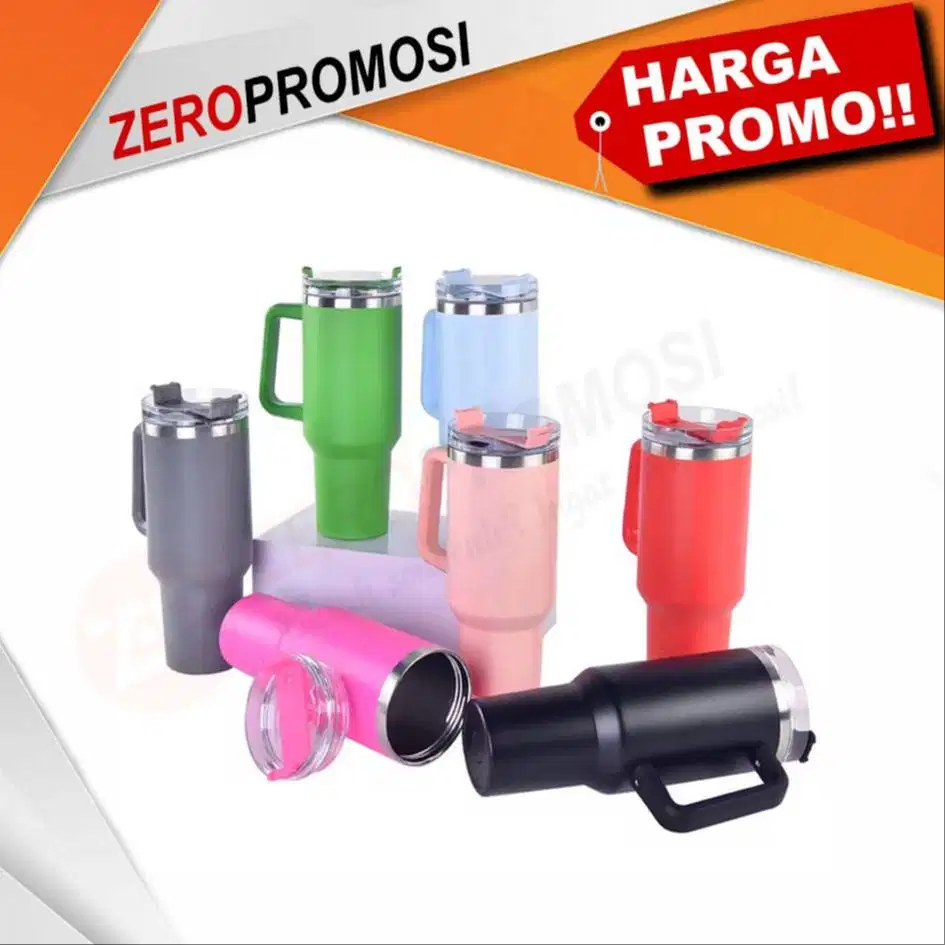 Tumbler Promosi Gagang Jumbo Kapasitas 900ml