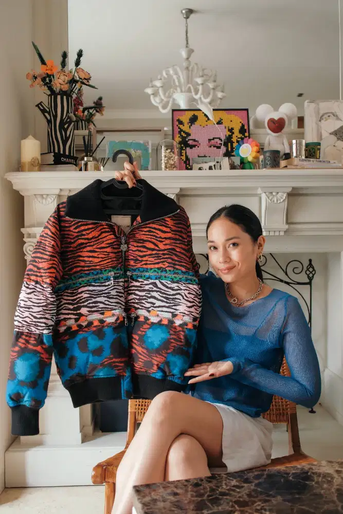 Kenzo x H&M Bomber Jacket dari Ayla Dimitri #DealBikinBerkah