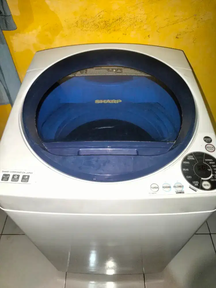 Mesin cuci otomatis sharp 9kg