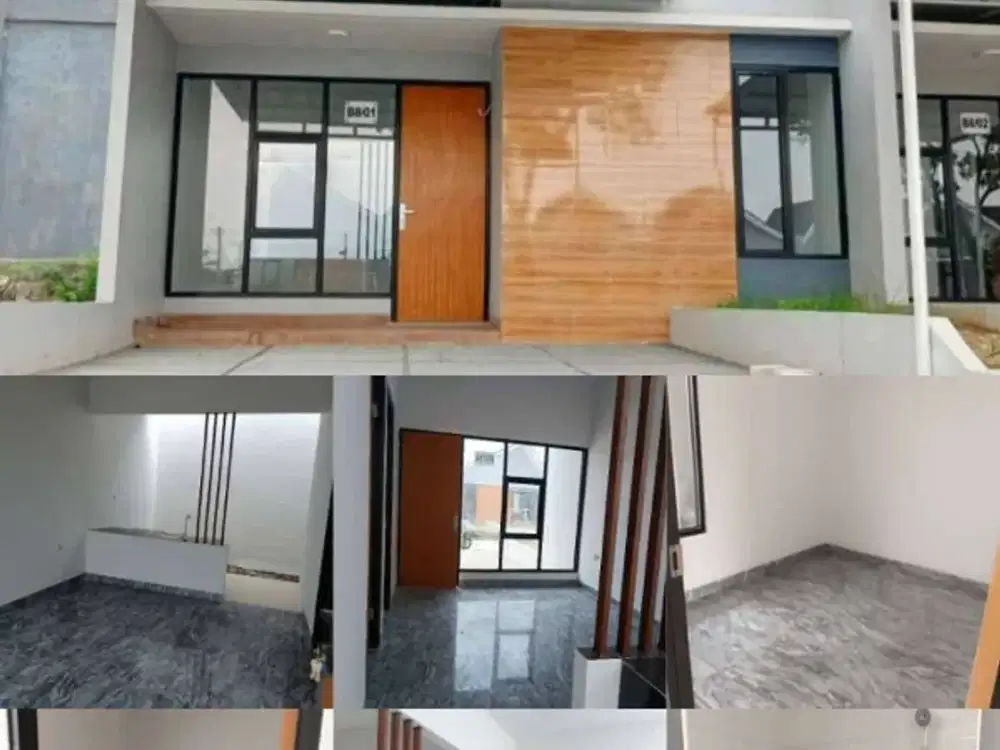 RUMAH CLUSTER ANGSURAN TERJANGKAU DEKAT KAWASAN INDUSTRI DAN STASIUN