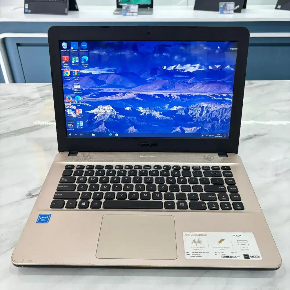 LAPTOP ASUS 14 INCH RAM 4GB SSD 1TB PROMO CASHBACK TERBATAS