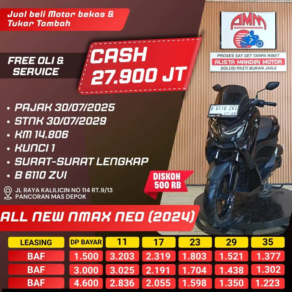 ALL NEW N MAX NEO 2024 KM LOW CASH / KREDIT SHOPEELATER GOPAY ALISTA