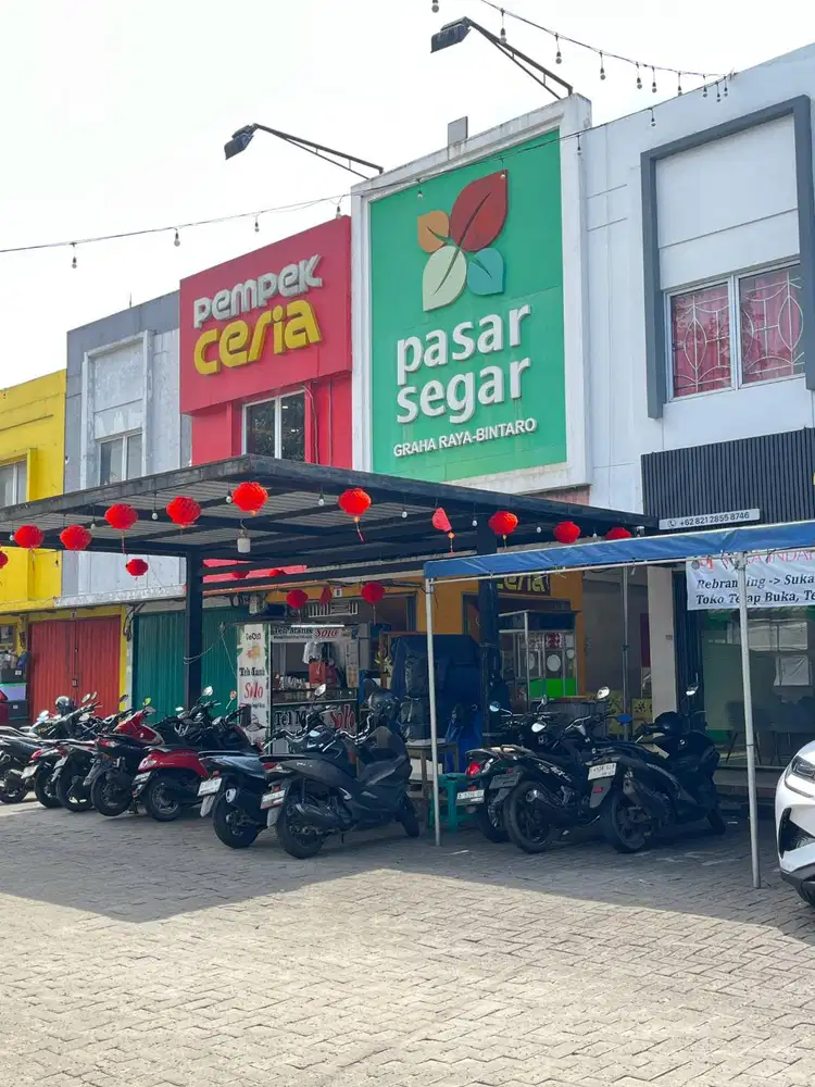 Disewakan Kios Hook 3x3 di Pasar Segar Graha Raya Bintaro