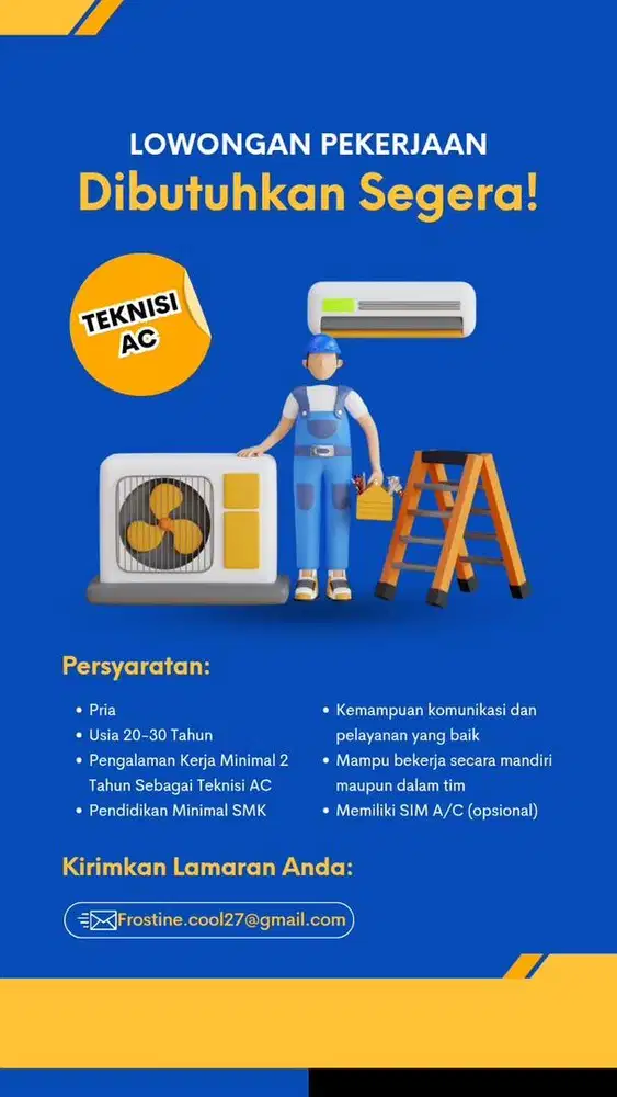 Lowongan Teknisi AC