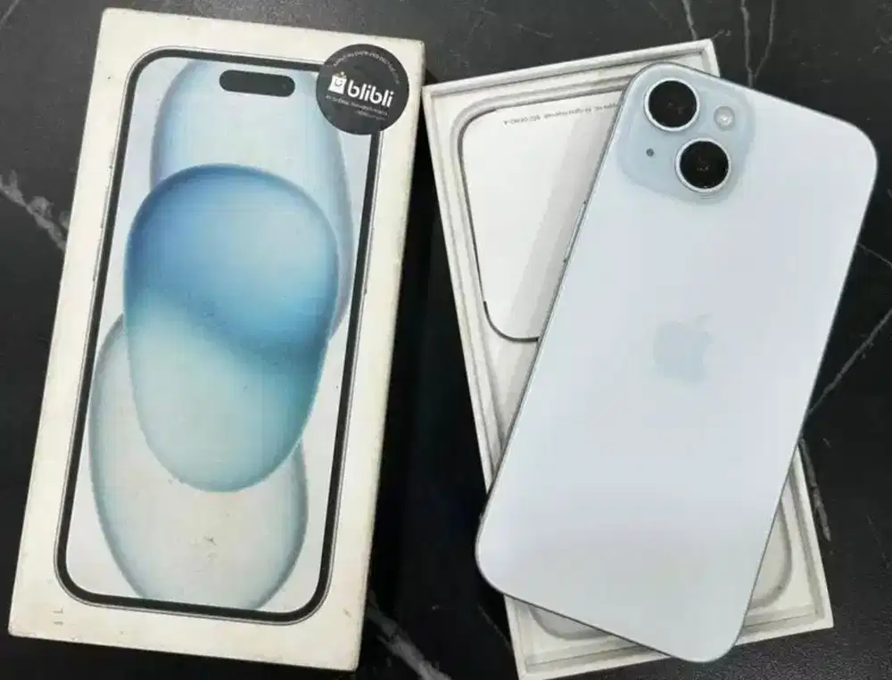 Iphone 15 128gb blue jual / tukar tambah