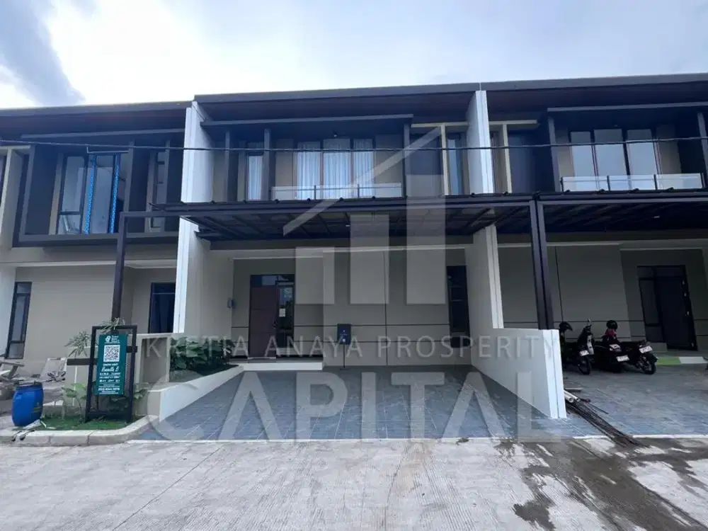 HARGA RUGI RUMAH BARU SIAP HUNI PRIVATE CLUSTER BLOSSOM VILLE TOWN HOUSE TAMAN KOPO INDAH 5