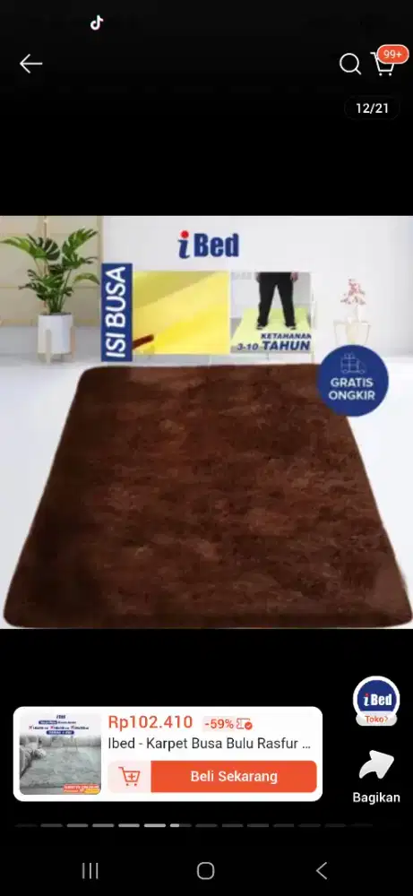 Karpet Busa Bulu Rasfur