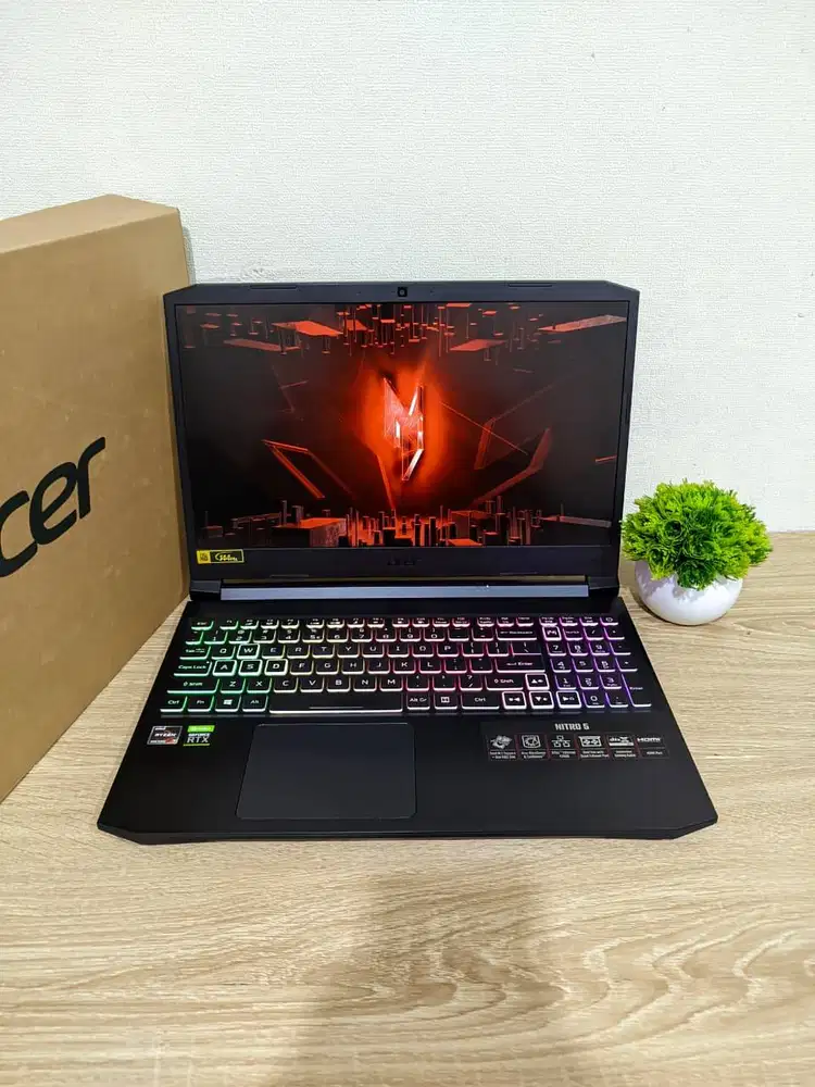 LAPTOP GAMING ACER NITRO 5 AN516-45 AMD RYZEN 7 5800H RAM 16GB/512GB