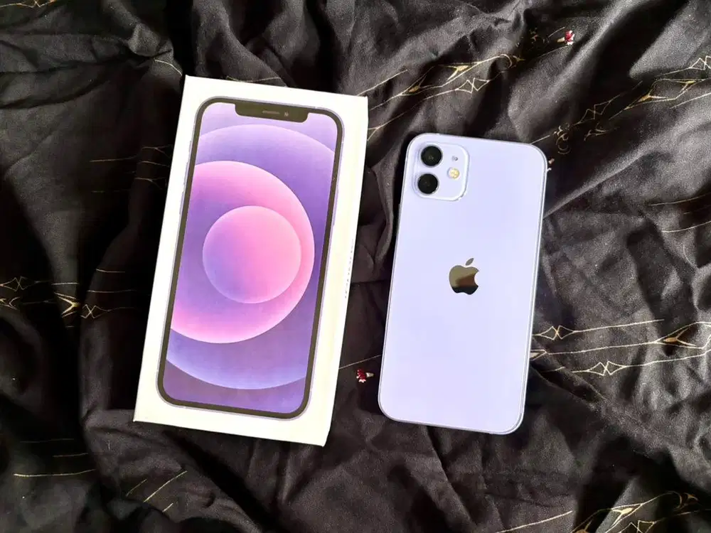 Iphone 12 128gb Purple No Minus