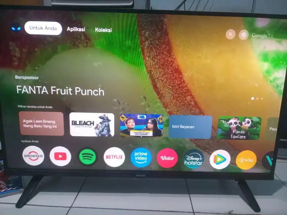 Tv geogle coocaa 32 inch android digital