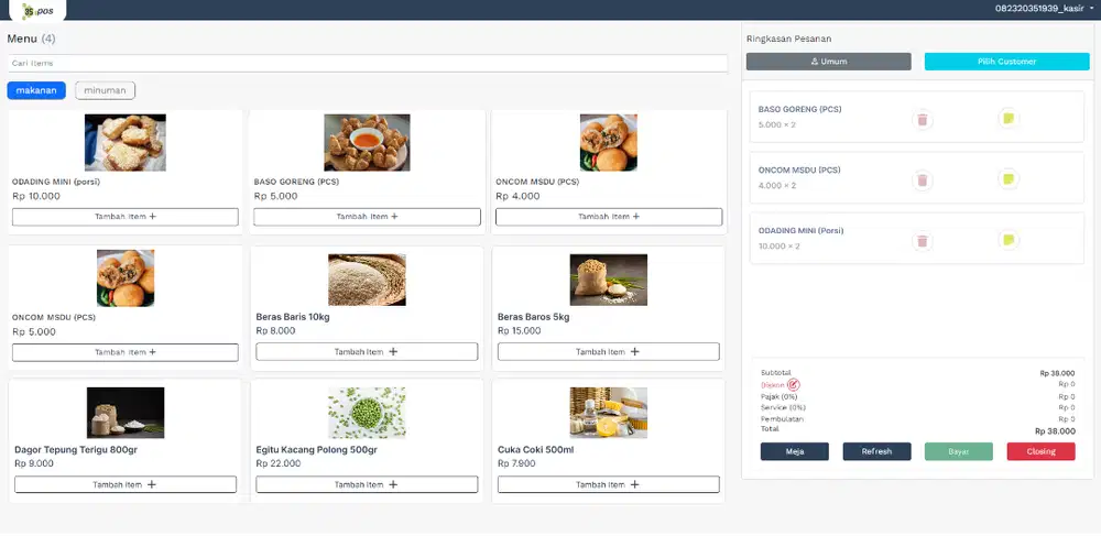 35POS Aplikasi Kasir