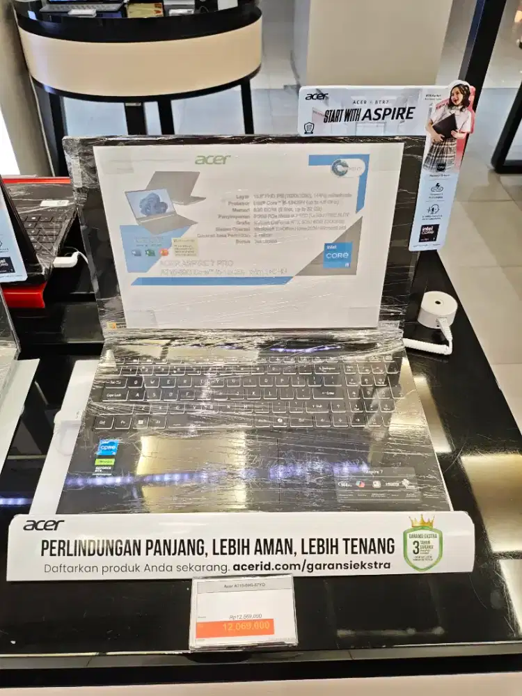 [Bisa Cicilan] Acer Aspire 7 Pro A715-59G, Gratis Hingga 2x Cicilan
