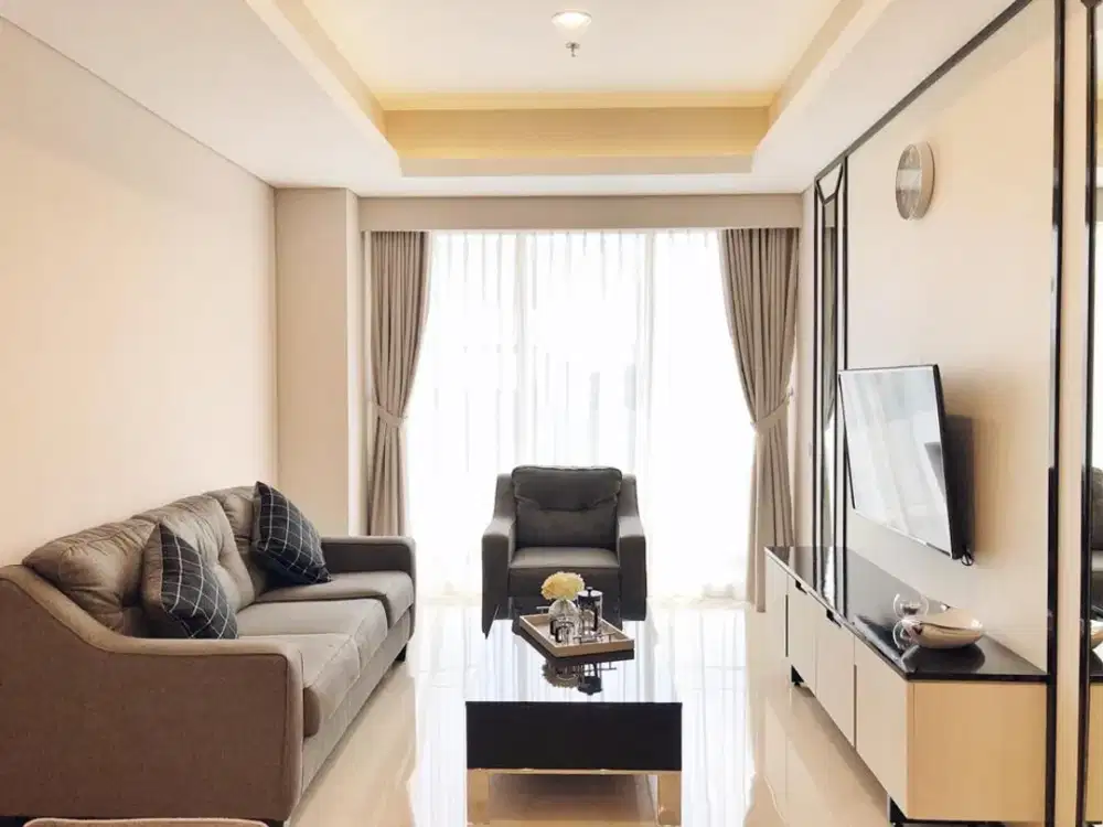 Nice and Cozy 1BR Apt with Strategic Location At Pondok Indah Residences