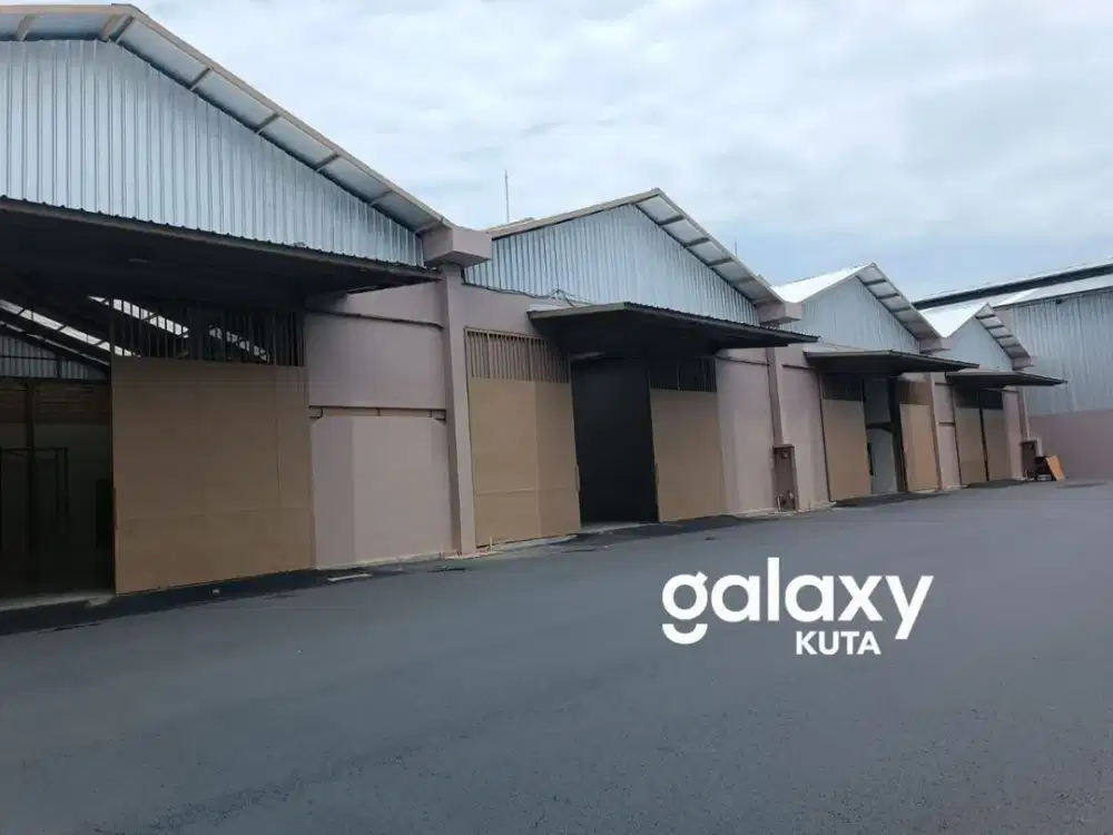 DISEWAKAN GUDANG BARU STRATEGIS PUSAT BISNIS DI MAHENDRADATTA UTARA DENPASAR, BALI