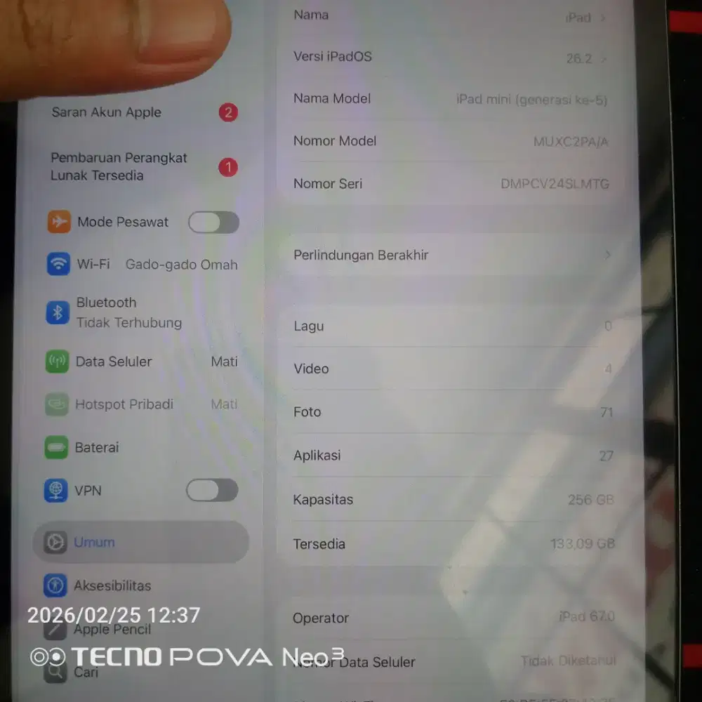 Ipad gen 5 wifi/sim unlock