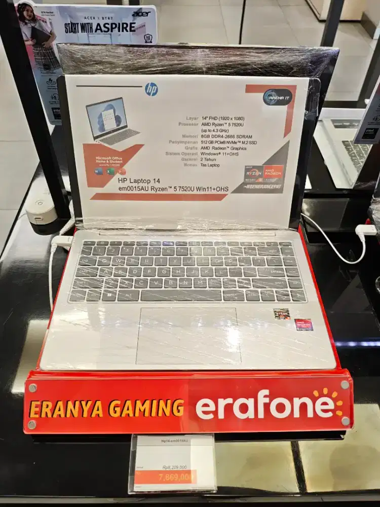 [Bisa Cicilan] HP 14 em0015AU, Gratis Hingga 2x Cicilan